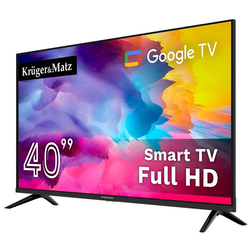 GOOGLE SMART TV 40 INCH 101CM H265 HEVC KRUGER&MATZ