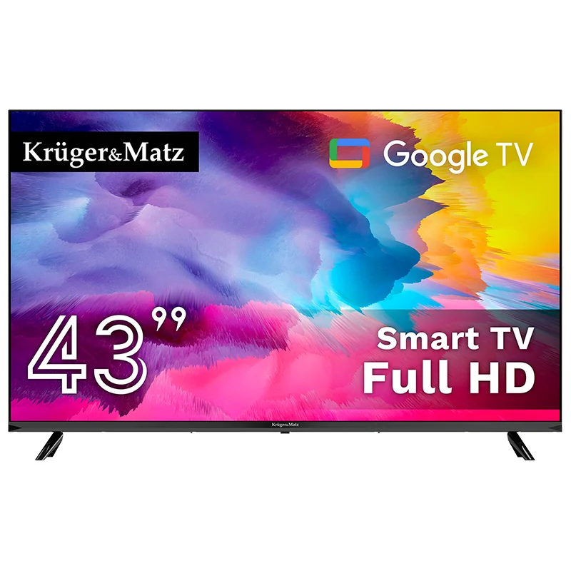 KM0243FHD-G@1 GOOGLE SMART TV 5.0 43 INCH 108CM H265 KRUGER