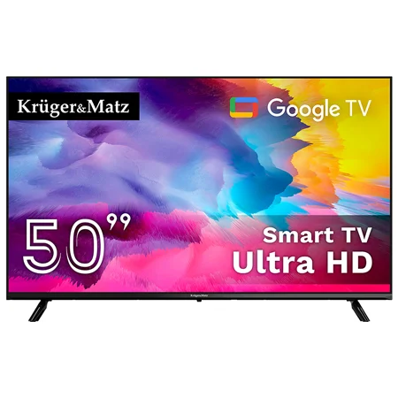GOOGLE SMART TV 50 INCH 126CM ULTRAHD 4K KRUGER&MATZ
