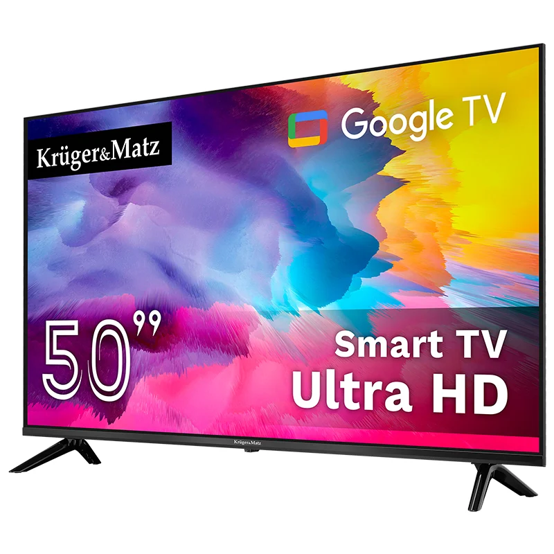 GOOGLE SMART TV 50 INCH 126CM ULTRAHD 4K KRUGER&MATZ