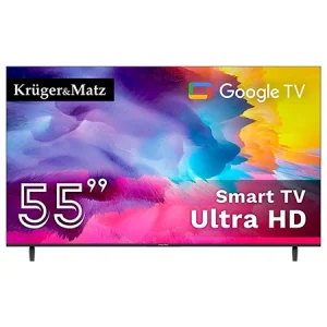 KM0255UHD-G GOOGLE SMART TV 5.0 55 inch 141CM ULTRAHD 4K KRUGER&MATZ