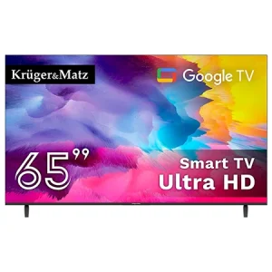 KM0265UHD-G GOOGLE SMART TV 5.0 65 inch 163CM ULTRAHD 4K KRUGER&MATZ