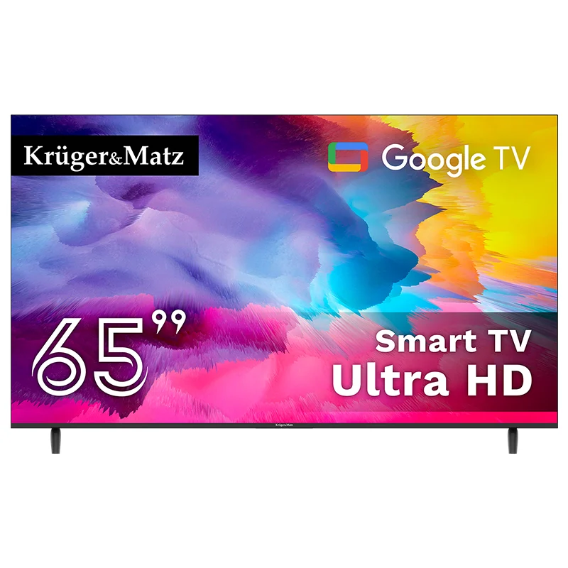 KM0265UHD-G@1 GOOGLE SMART TV 5.0 65 inch 163CM ULTRAHD 4K KRUGER&MATZ