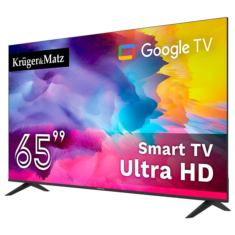 KM0265UHD-G@2 GOOGLE SMART TV 5.0 65 inch 163CM ULTRAHD 4K KRUGER&MATZ