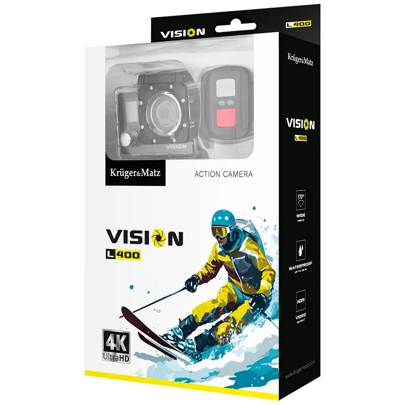 KM0291@10 CAMERA VIDEO SPORT VISION L400 KRUGER&MATZ