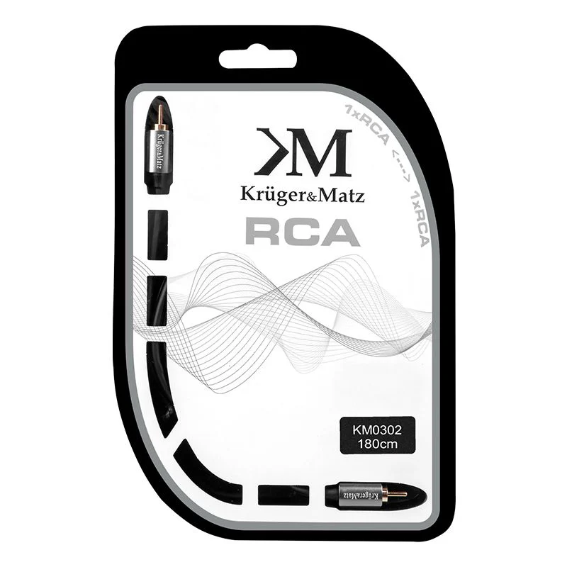 CABLU 1RCA-1RCA 1.8M KRUGER&MATZ