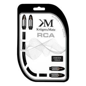 CABLU 2RCA-2RCA 1.0M KRUGER&MATZ