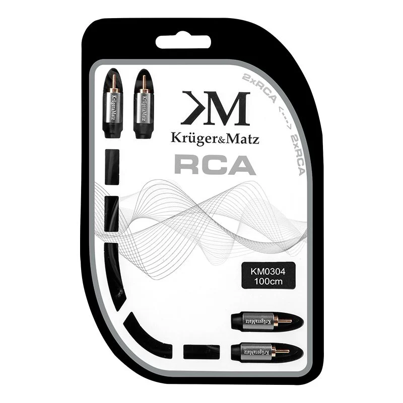 CABLU 2RCA-2RCA 1.0M KRUGER&MATZ