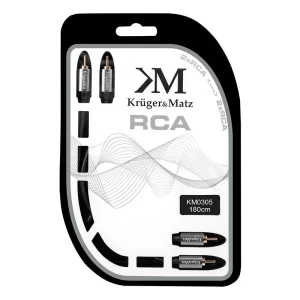 CABLU 2RCA-2RCA 1.8M KRUGER&MATZ