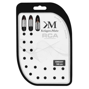 KM0307@2 CABLU 3RCA-3RCA 1.8M KRUGER&MATZ