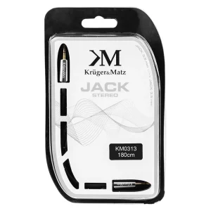 KM0313@2 CABLU JACK 3.5 TATA - TATA 1.8M KRUGER&MATZ