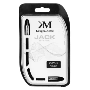 KM0316@2 CABLU JACK 3.5 MAMA - TATA 1.8M KRUGER&MATZ