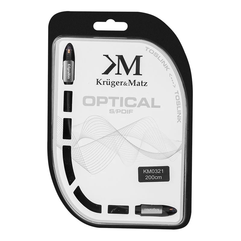 KM0321@2 CABLU OPTIC TOSLINK-TOSLINK 2.0M KRUGER&MATZ