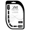 CABLU USB TATA-MICRO USB TATA 1.0M KRUGER&MATZ