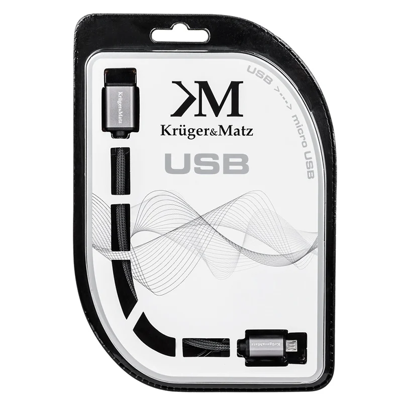 CABLU PRELUNGITOR USB-MICRO USB 1M KRUGER&MATZ