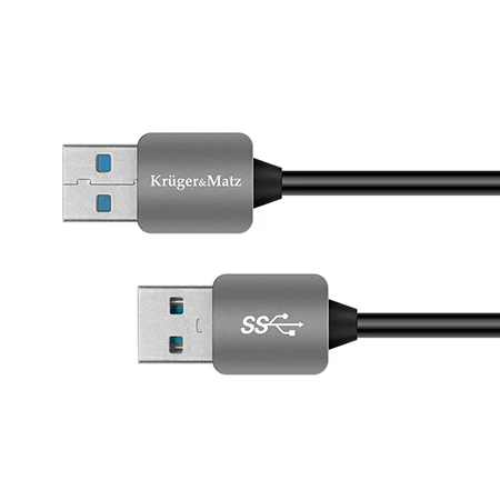 KM0337 CABLU USB 3.0 TATA - TATA 1M BLISTER KRUGER&MATZ