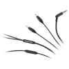 CABLU CASTI AUDIO CU MICROFON JACK - 2X JACK 1M K&M