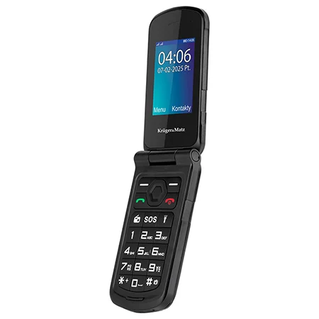 KM0466 TELEFON RUGGED IRON 5 FLIP KRUGER&MATZ