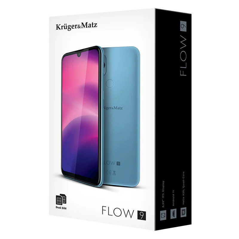 SMARTPHONE FLOW 9 ALBASTRU KRUGER&MATZ