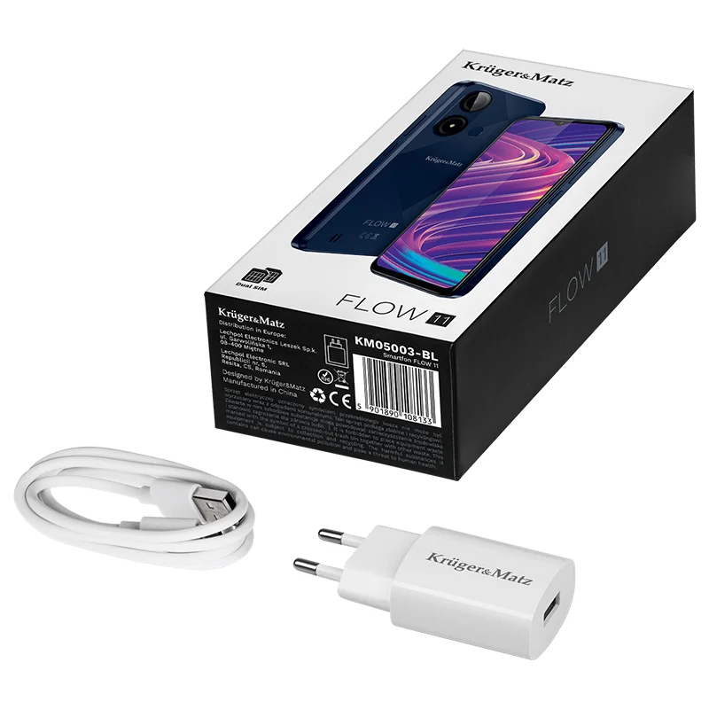 KM05003-BL@11 SMARTPHONE 4GB/64GB FLOW 11 KRUGER&MATZ