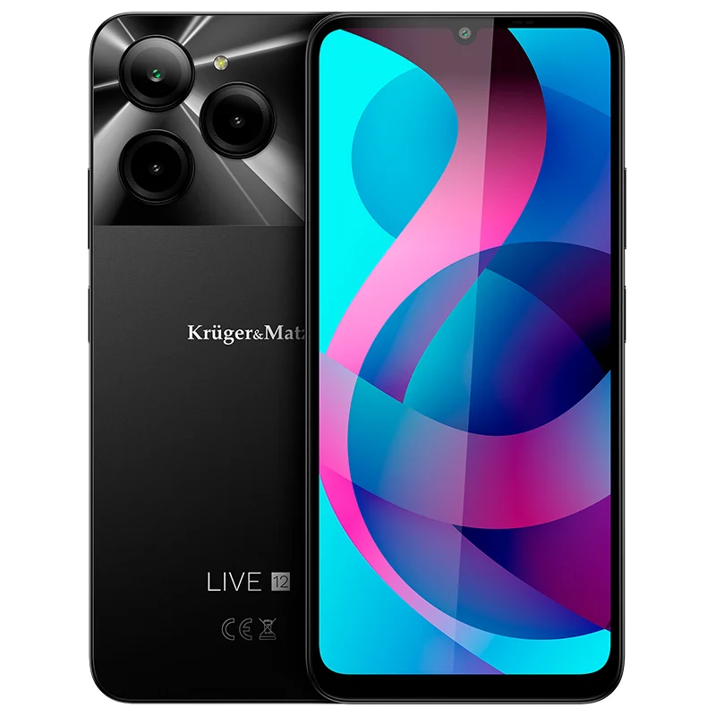 KM05005-B@1 SMARTPHONE LIVE 12 NEGRU KRUGER&MATZ
