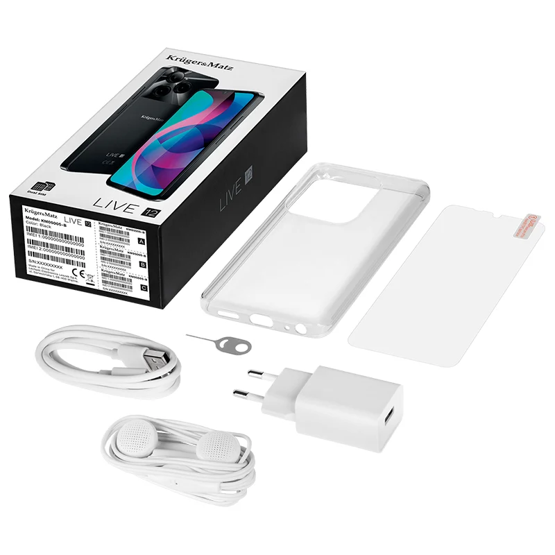 KM05005-B@11 SMARTPHONE LIVE 12 NEGRU KRUGER&MATZ