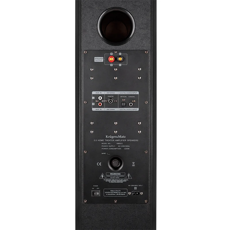 KM0512B@3 SISTEM AUDIO PASSION NEGRU KRUGER&MATZ