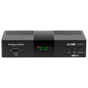 TUNER DVB-T2 H.265 HEVC KRUGER&MATZ