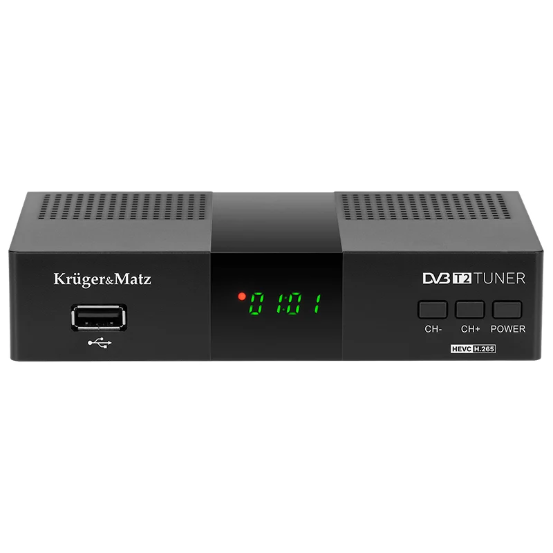 TUNER DVB-T2 H.265 HEVC KRUGER&MATZ
