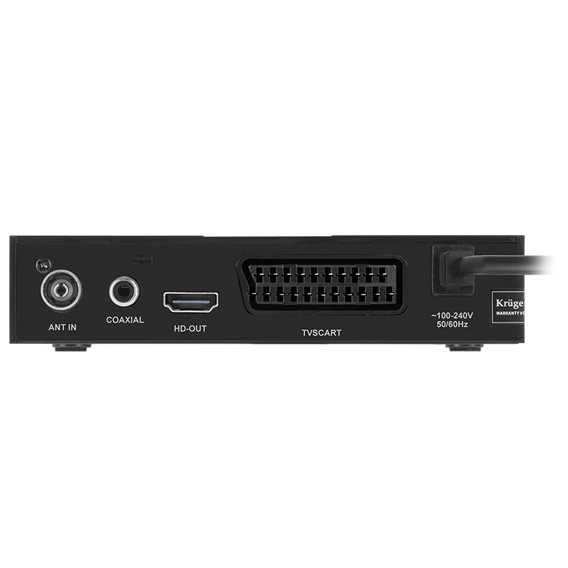 TUNER DVB-T2 H.265 HEVC KRUGER&MATZ