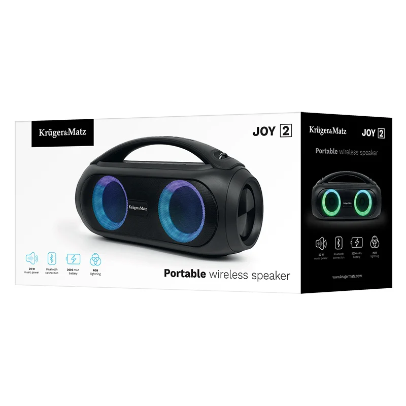 DIFUZOR WIRELESS PORTABIL KRUGER & MATZ JOY 2