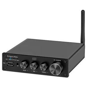 KM0569 AMPLIFICATOR AUDIO STEREO 2X100W A20 KRUGER&MATZ