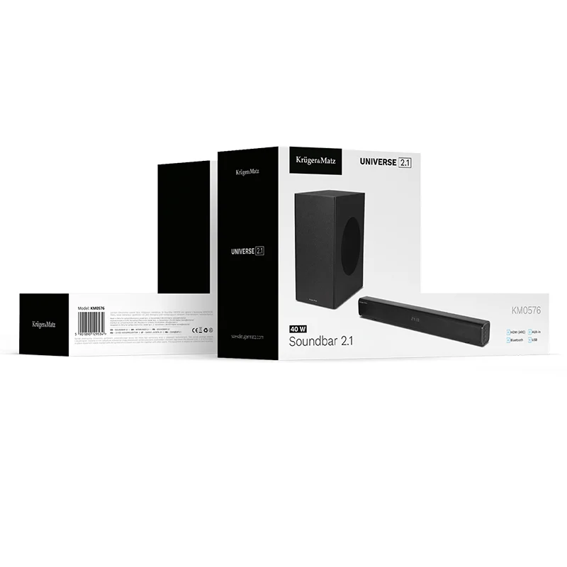 SOUNDBAR 2.1 PLANET KRUGER&MATZ