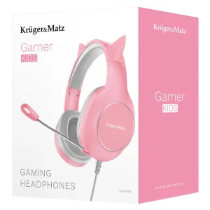 KM0658@8 CASTI GAMER KIDS KRUGER&MATZ ROZ