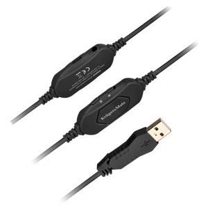 KM0659@6 CASTI GAMER KIDS KRUGER&MATZ NEGRU