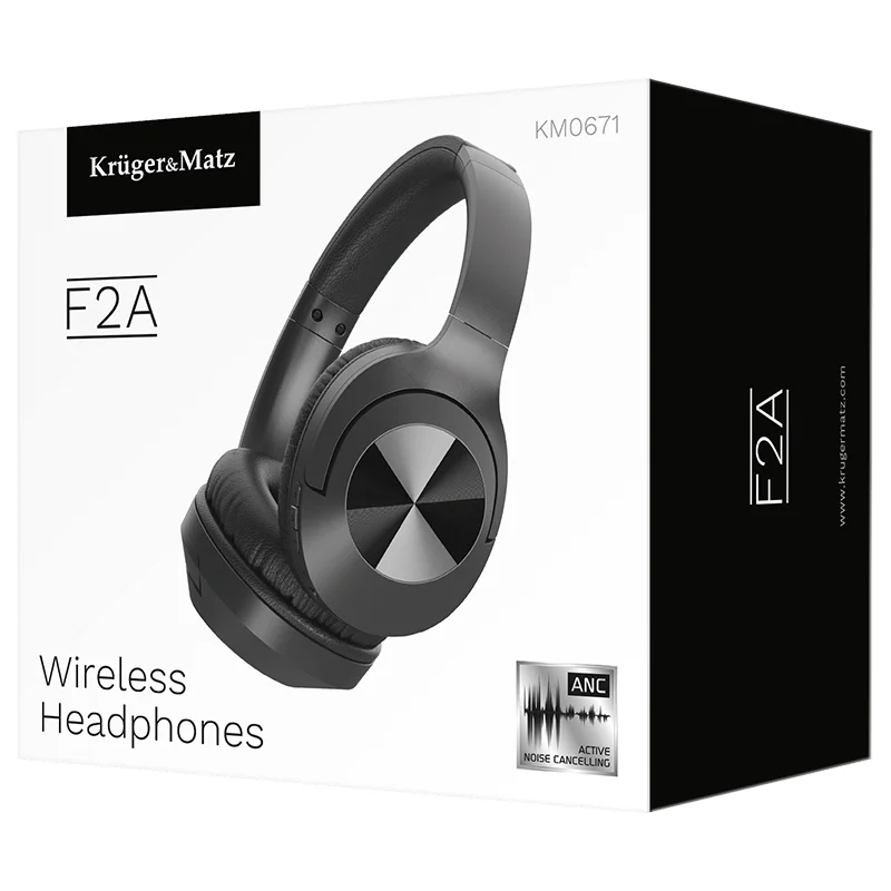 KM0671@7 CASTI AUDIO BLUETOOTH ANC F2A KRUGER&MATZ