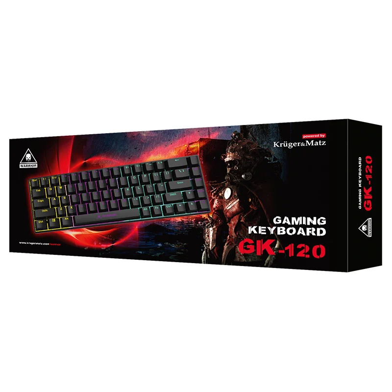 TASTATURA CU FIR GAMING GK-120 KRUGER&MATZ