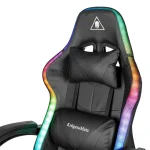 SCAUN GAMING GX-150 NEGRU LED KRUGER&MATZ