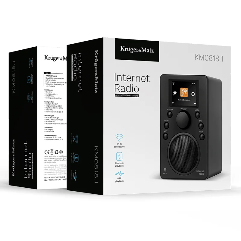 APARAT RADIO INTERNET KRUGER&MATZ