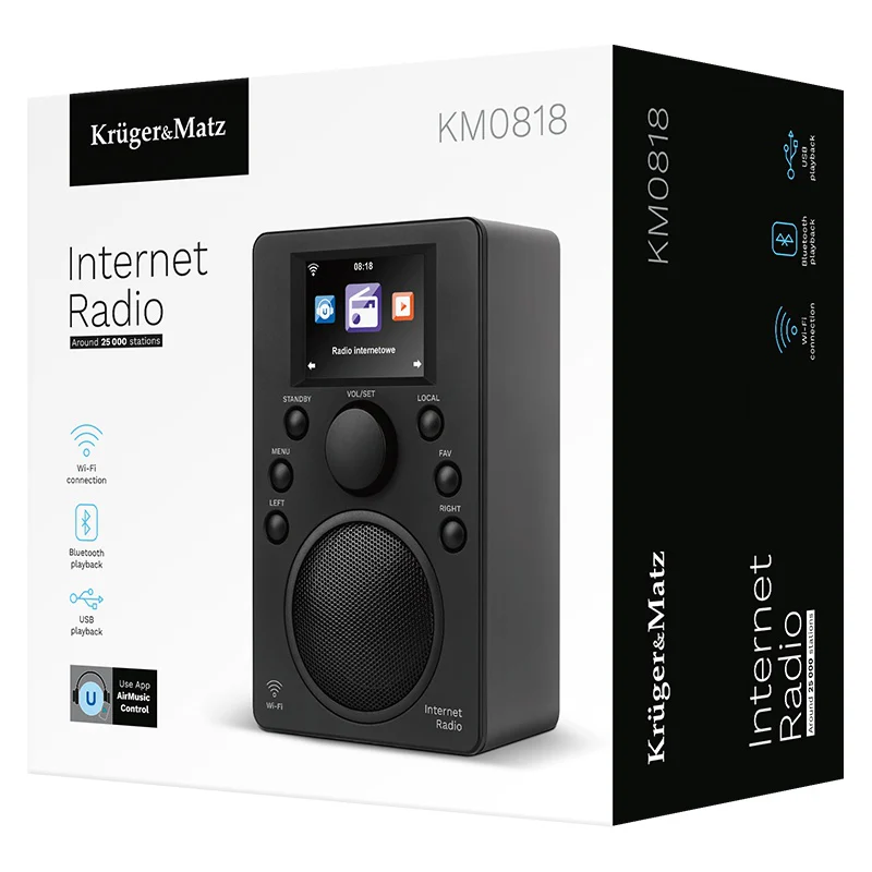 APARAT RADIO INTERNET KRUGER&MATZ