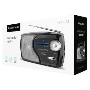 RADIO AM FM PORTABIL KRUGER&MATZ