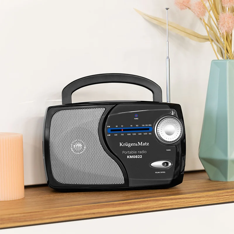 RADIO AM FM PORTABIL KRUGER&MATZ