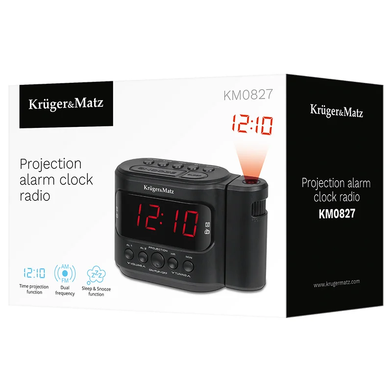 APARAT RADIO AM FM PROIECTIE CEAS KRUGER&MATZ