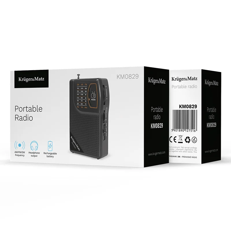 RADIO PORTABIL ANALOG KRUGER&MATZ
