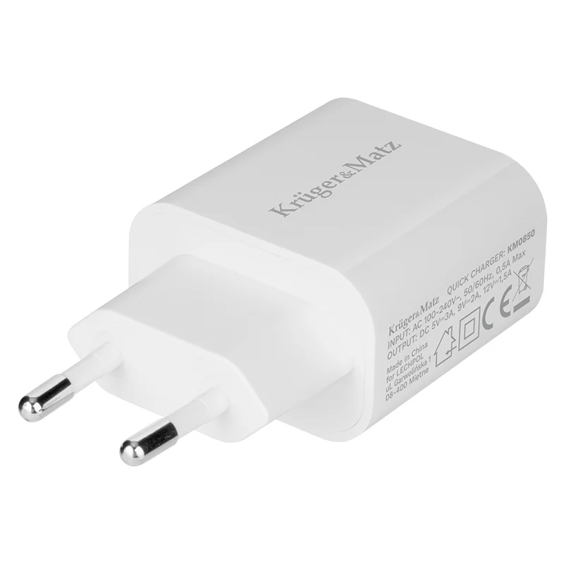 INCARCATOR RETEA POWER DELIVERY 3.0 18W KRUGER&MATZ