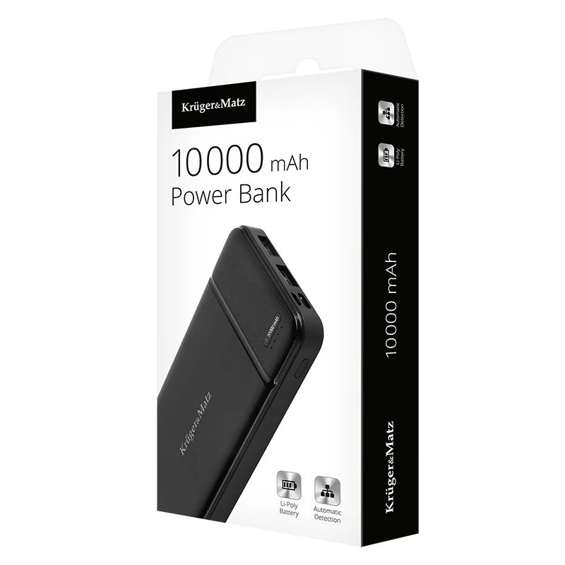 KM0903@3 POWER BANK 10000MAH LI-POL KRUGER&MATZ
