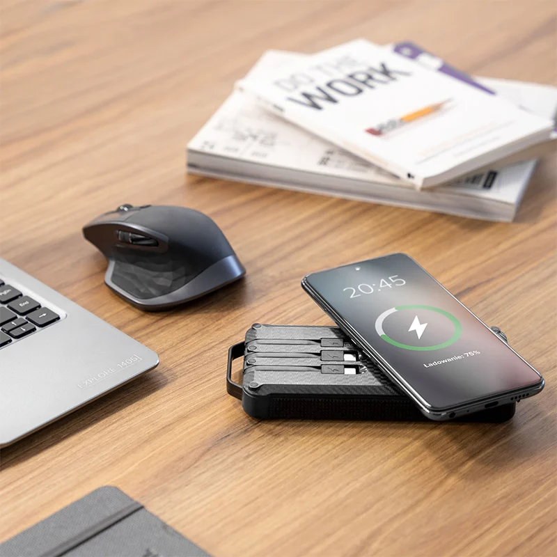 POWER BANK SOLAR 10000 MAH LI-POL KRUGER&MATZ