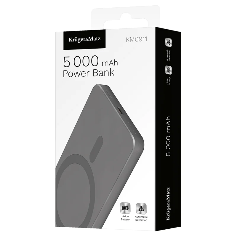 POWER BANK 5000 MAH MAG SAFE KRUGER&MATZ