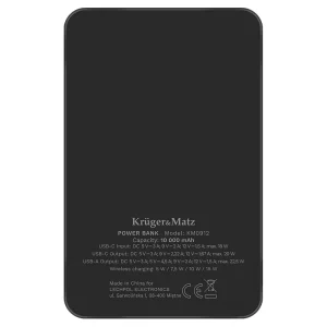 POWER BANK 10000 MAH MAG SAFE KRUGER&MATZ