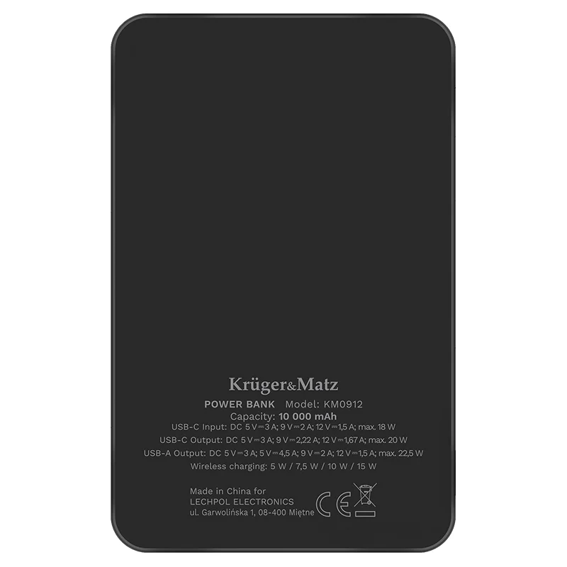 POWER BANK 10000 MAH MAG SAFE KRUGER&MATZ
